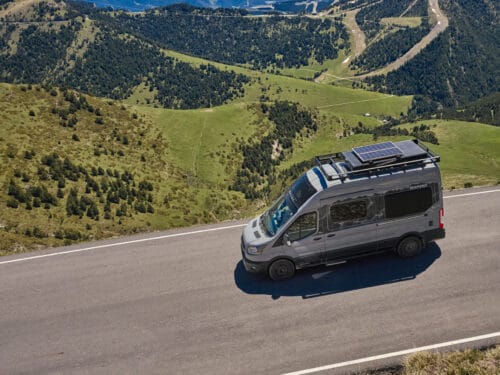 Adventure pack upgrade with 2x 100w solid Truma solar panels