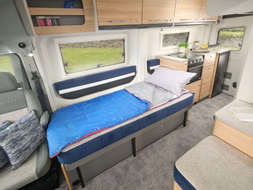 Endeavour B63 single bed